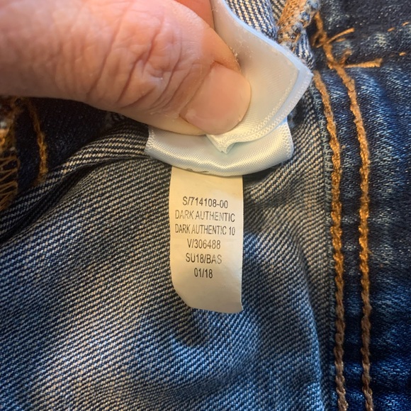 Old Navy Denim Jean Jacket trucker jacket medium - Picture 6 of 6